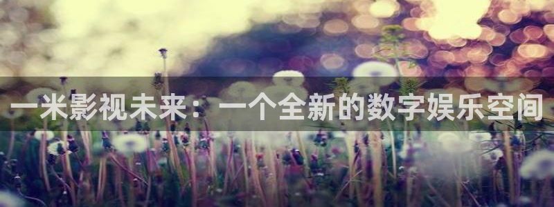 奇优影视在线播放：一米影视未来：一个全新的数字娱乐空间